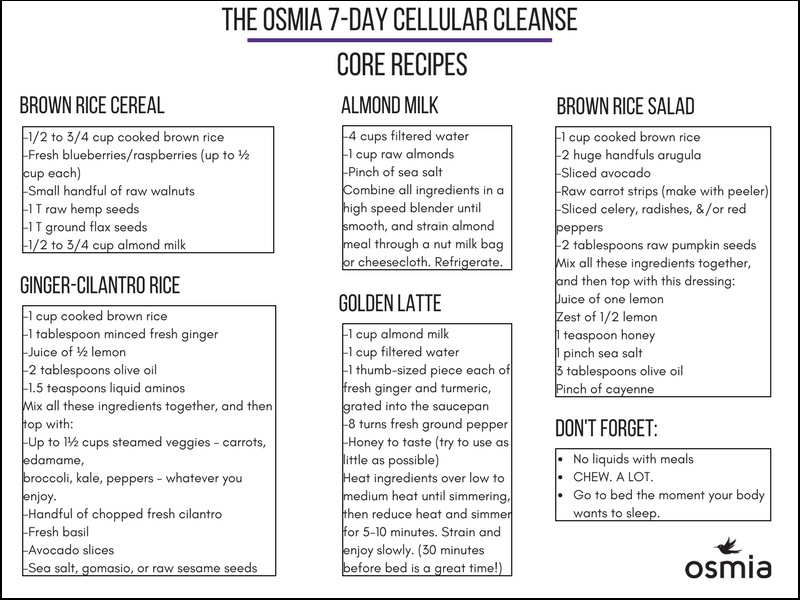 Healthy rice diet meal plan infographic